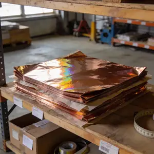 Бронзовая фольга