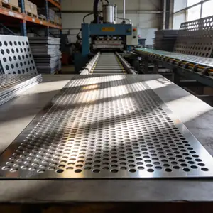 Нержавеющий лист перфорированный