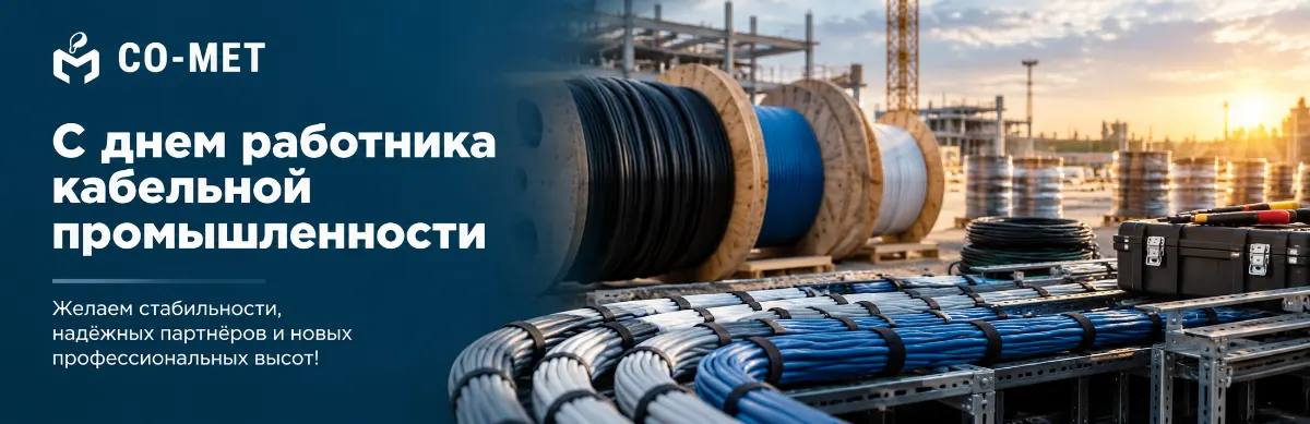 Со-мет поздравляет партнеров с Днем кабельщика